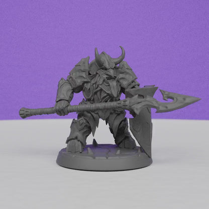 Magma forged Dwarf Dumlok | Artisan Guild Miniatures | Compatible with D&D/AoS | Fantasy | Tabletop RPG