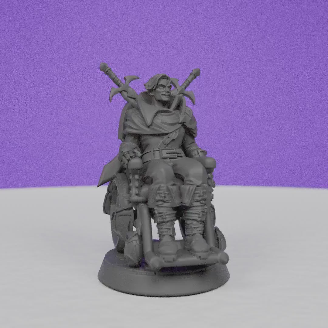 Maid Master | Miniatures Blueprint | Compatible with D&D/AoS | Fantasy