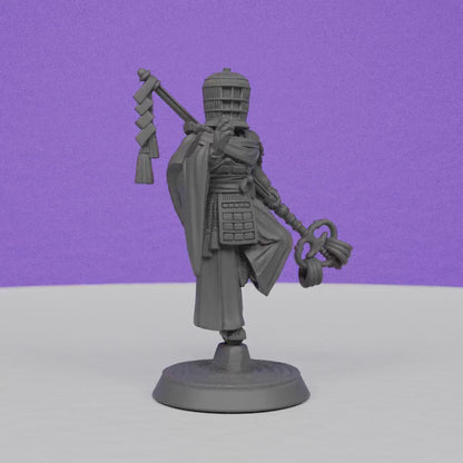 Japanese Monk | Miniatures Blueprint | Compatible with D&D/AoS | Fantasy