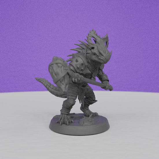 Lizardman of Falgor | Artisan Guild Miniatures | Compatible with D&D/AoS | Fantasy | Tabletop RPG