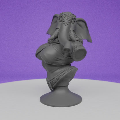 Gea Female Elephorim Invoker Bust | Artisan Guild | Compatible with D&D/AoS | Fantasy