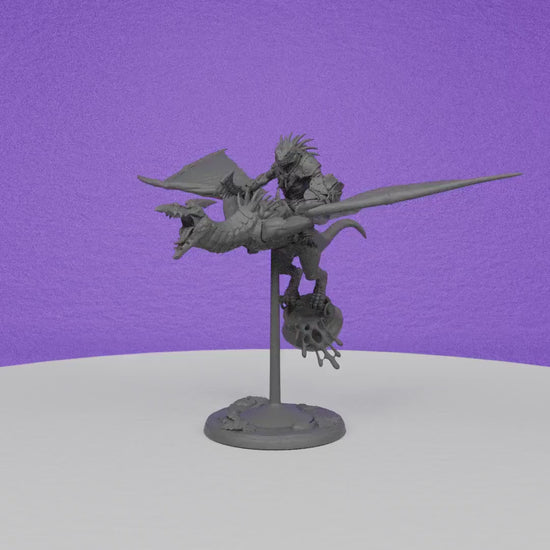 Pterowyvern Rider | Artisan Guild Miniatures | Compatible with D&D/AoS | Fantasy | Tabletop RPG