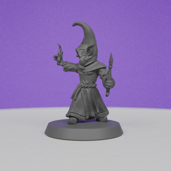 Female Goblin Wizard | Galaad Miniatures | Compatible with D&D/AoS | Fantasy | Tabletop RPG