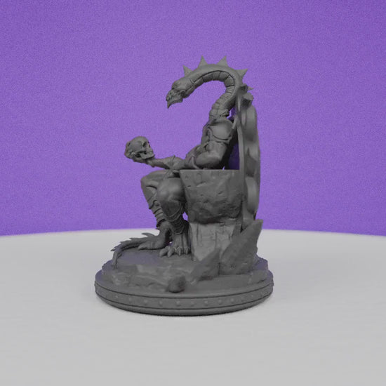 Sorcerer King Draqiroth | Primal Collectibles | Compatible with D&D/AoS | Fantasy