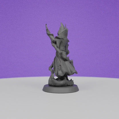 Elf Wizard | Galaad Miniatures | Compatible with D&D/AoS | Fantasy | Tabletop RPG