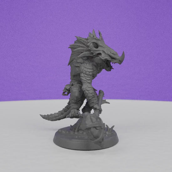 Lizardman of Falgor | Artisan Guild Miniatures | Compatible with D&D/AoS | Fantasy | Tabletop RPG