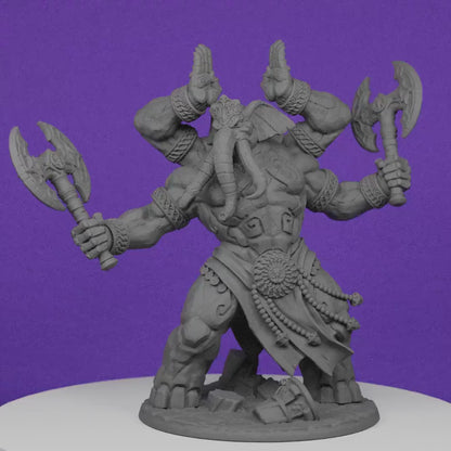 Ivory Sentinel Elepharion the Ivory Colossus | Artisan Guild Miniatures | Compatible with D&D/AoS | Fantasy | Tabletop RPG