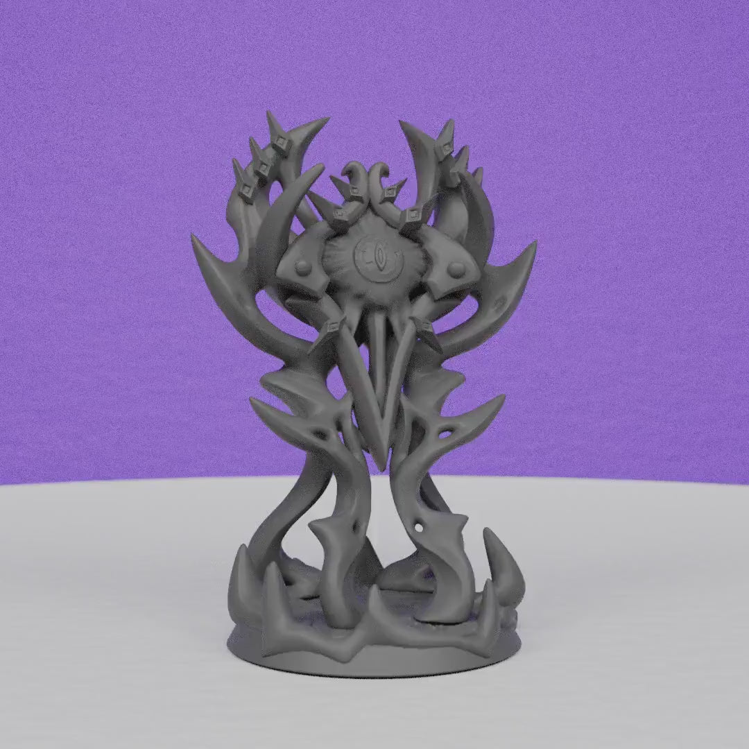 Dark Elemental Lvl3 | Miniatures Blueprint | Compatible with D&D/AoS | Fantasy