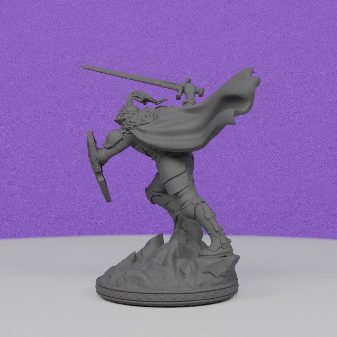 Knight Sir Galahad | Primal Collectibles | Compatible with D&D/AoS | Fantasy